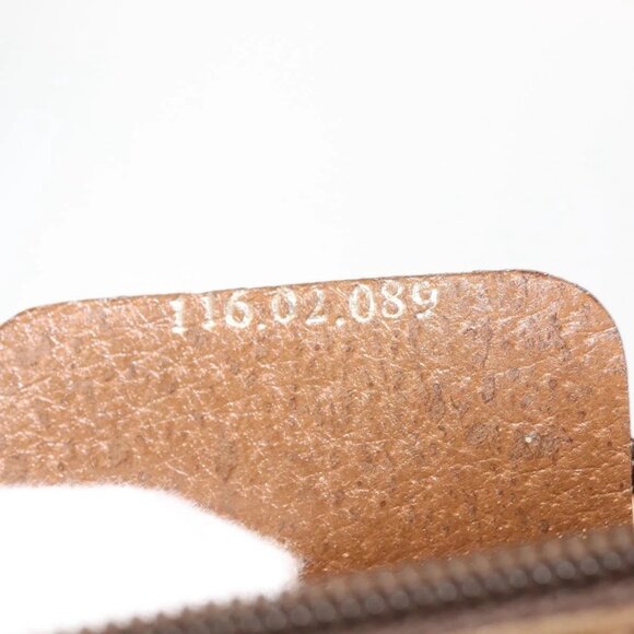 GUCCI GG Supreme Web Sherry Line Shoulder Bag PVC Beige 116 02 089 Auth BA6301 - Picture 10 of 16